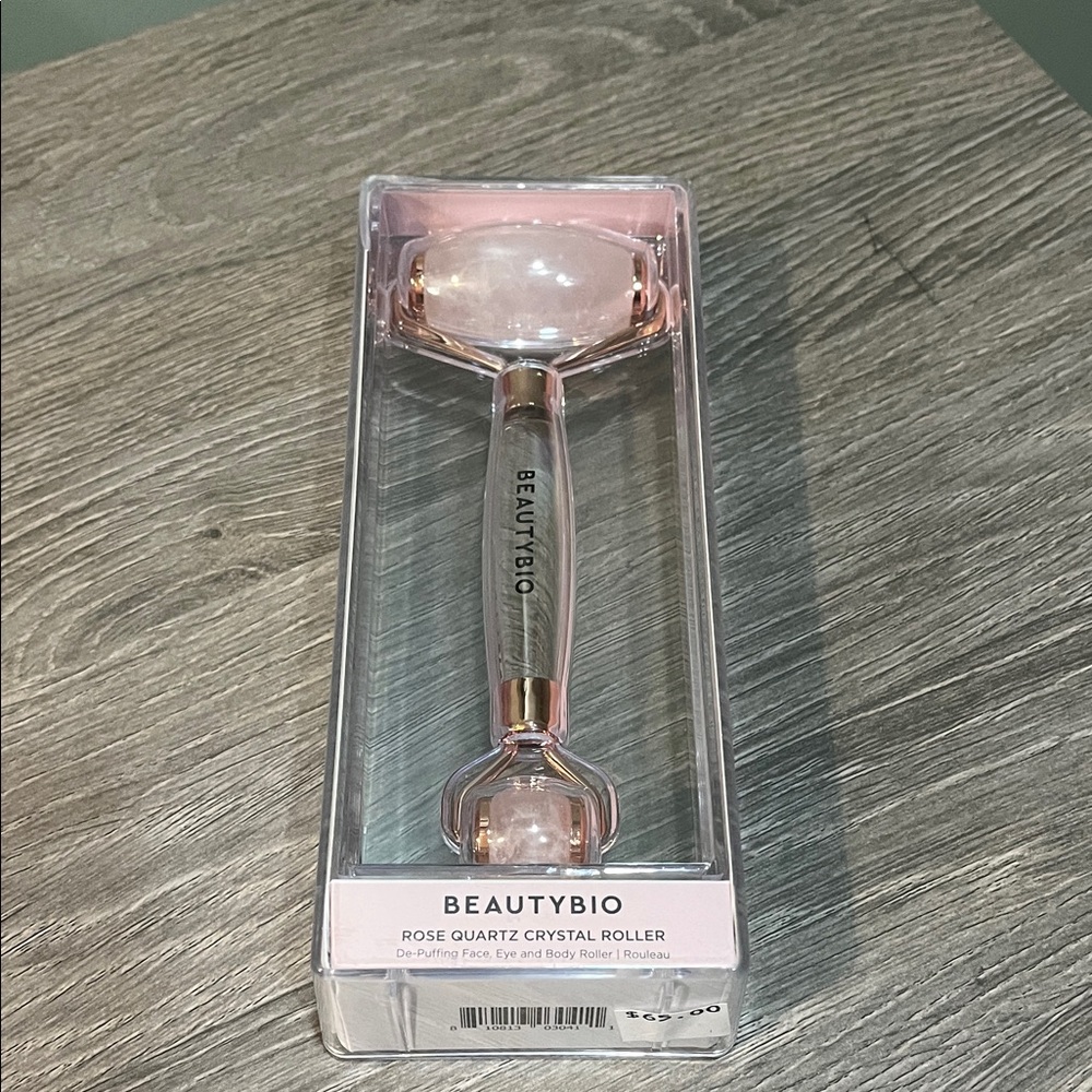 BEAUTYBIO NWT Rose Quartz Facial Roller NWT - Picture 2 of 6